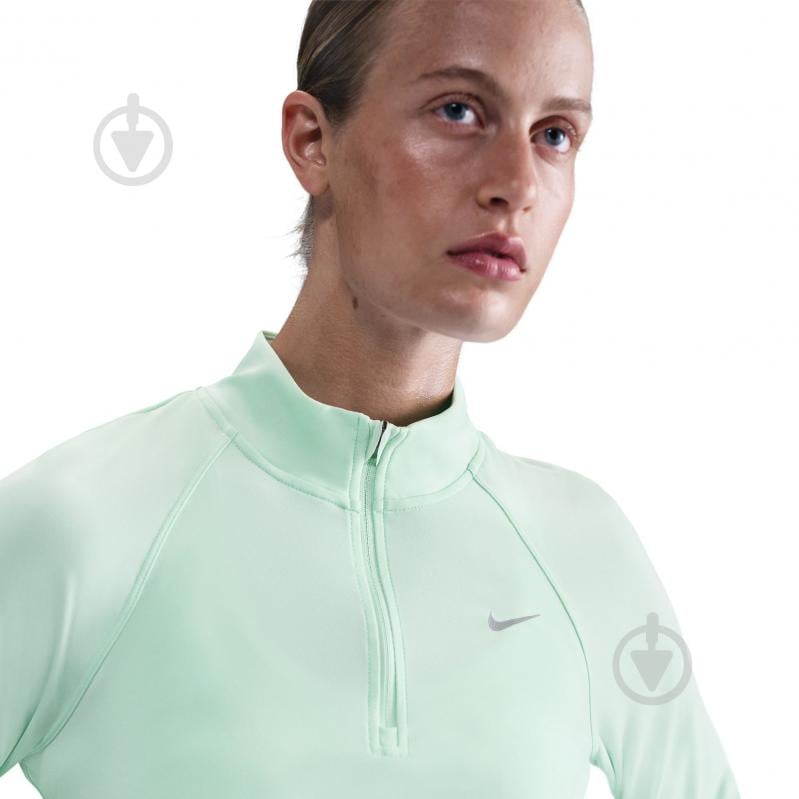 Джемпер Nike W NK TEMPO SWSH HBR DF HZ TOP HV2842-353 р.XS зеленый - фото 6