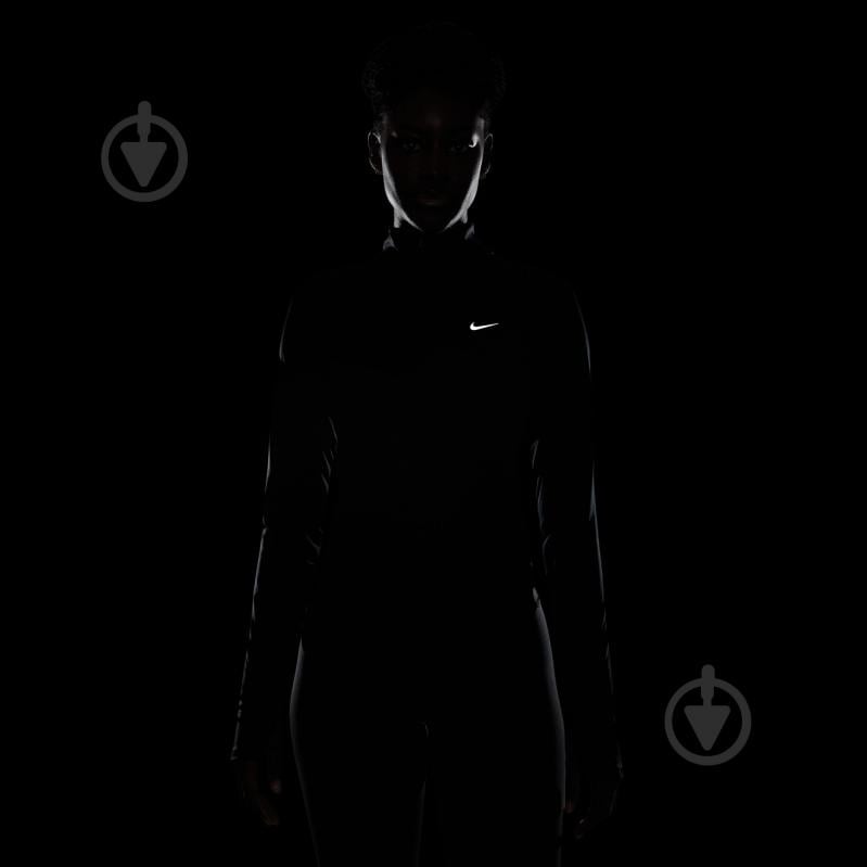 Джемпер Nike W NK TEMPO SWSH HBR DF HZ TOP HV2842-010 р.XS черный - фото 9