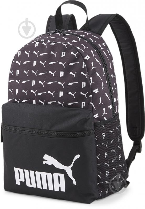 Рюкзак Puma Phase AOP Backpack 07804606 22 л чорний - фото 1