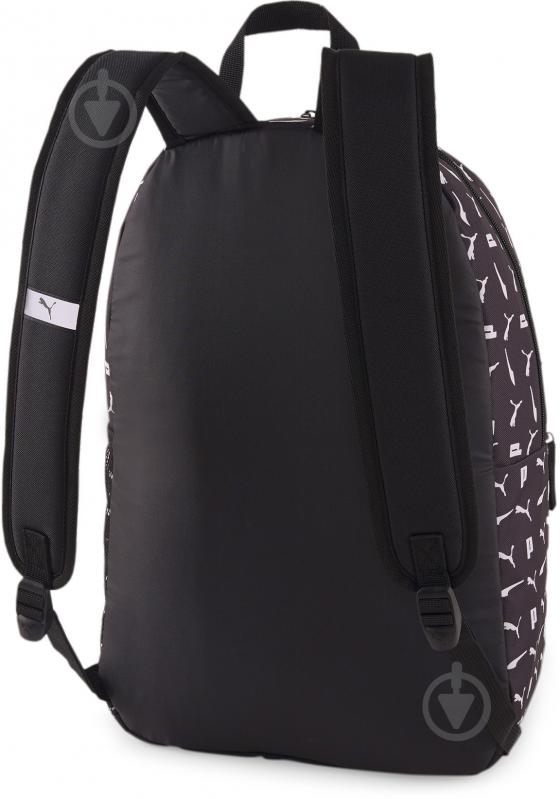 Рюкзак Puma Phase AOP Backpack 07804606 22 л чорний - фото 2