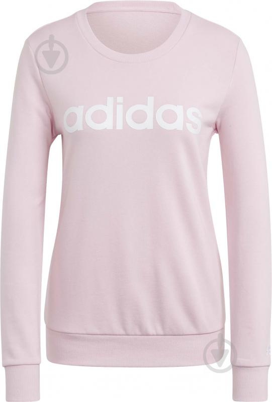 Світшот Adidas W LIN FT SWT GL0721 р. 2XL рожевий - фото 4