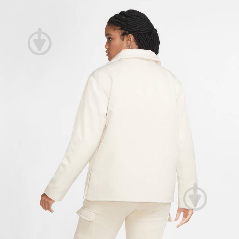 Куртка женская демисезонная Nike W NSW SYN JKT TREND CU5831-140 р.XS белая - фото 5 Куртка женская демисезонная Nike W NSW SYN JKT TREND CU5831-140 р.XS белая - фото 5