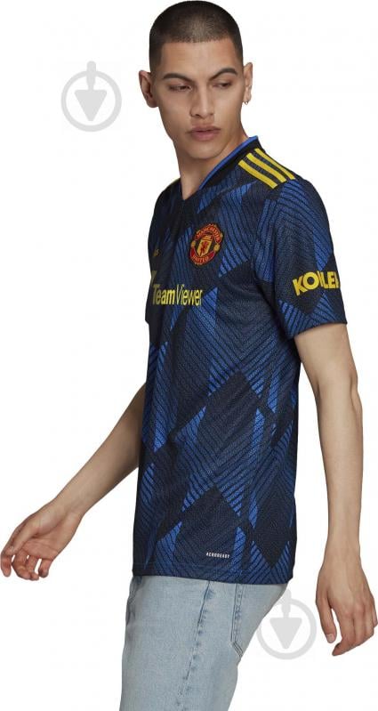 Футболка Adidas MUFC 3 JSY GM4616 р.XL синьо-червоний - фото 8