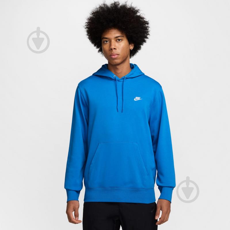 CLUB HAUS × NAKED GOLFブルートレーナー M ᐉ Джемпер Nike M NK CLUB FT PO HOODIE FN3866-435 р.2XL синий