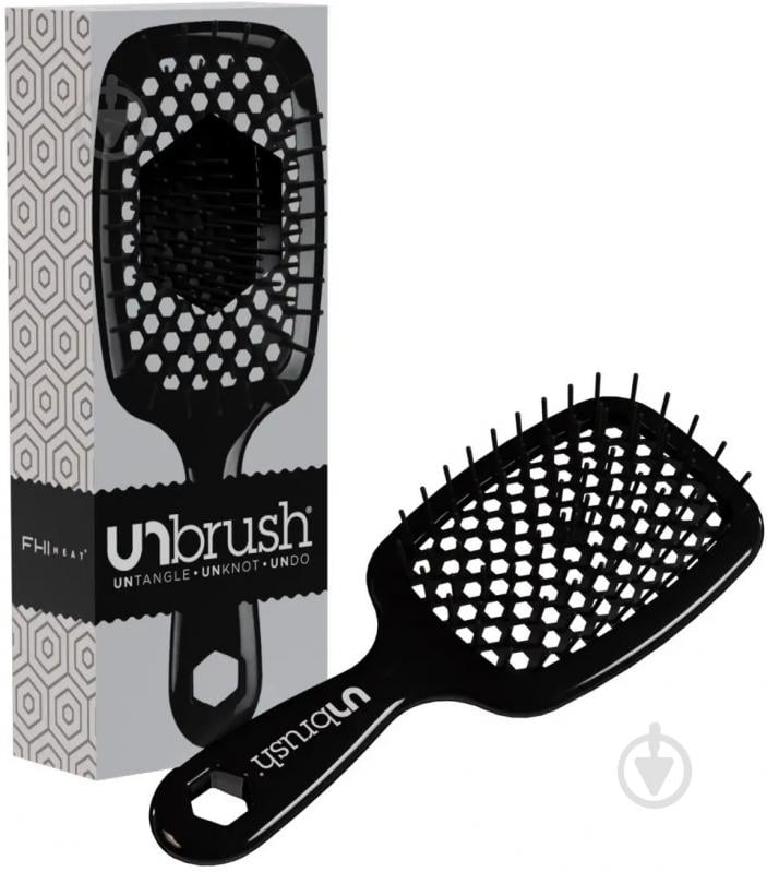 Щетка для волос UNbrush Midnight AC0019 черный - фото 3 Щетка для волос UNbrush Midnight AC0019 черный - фото 3