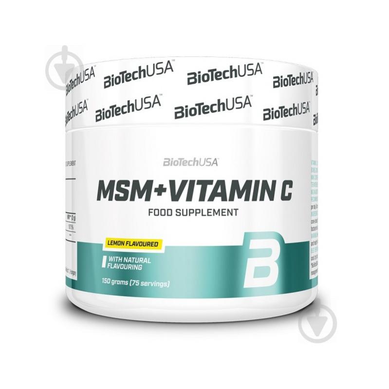 Комплекс для суставов и связок BioTechUSA MSM + 1500 Vitamin C 150 г - фото 1