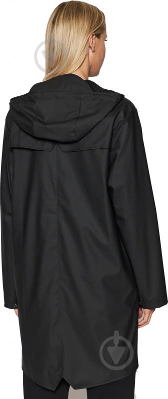 Куртка чоловіча демісезонна Rains Long Jacket 1202-001 р.S-M чорна - фото 8