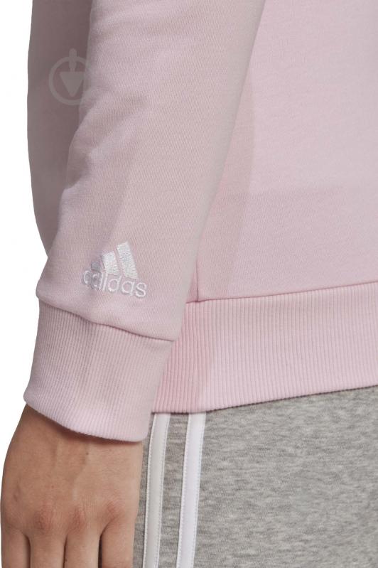 Світшот Adidas W LIN FT SWT GL0721 р. XL рожевий - фото 8