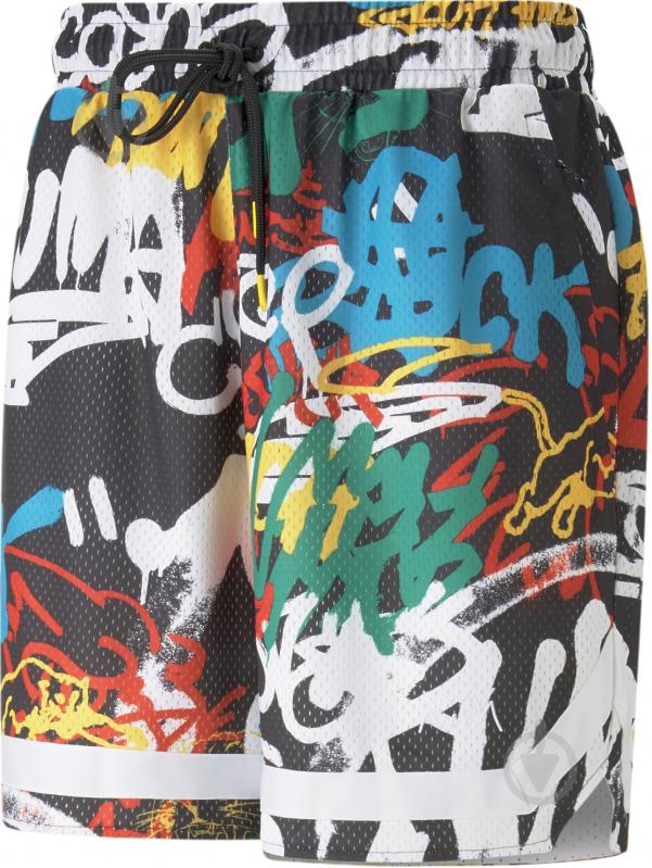 Шорти Puma GRAFFITI SHORT 53923901 р. XL різнокольоровий - фото 1