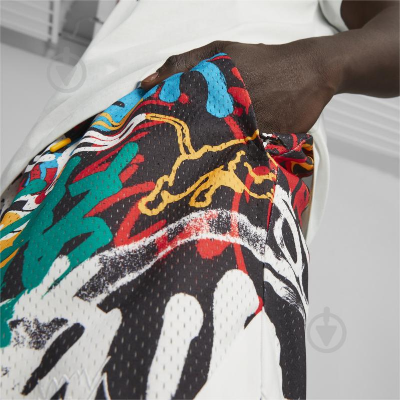 Шорти Puma GRAFFITI SHORT 53923901 р. XL різнокольоровий - фото 5