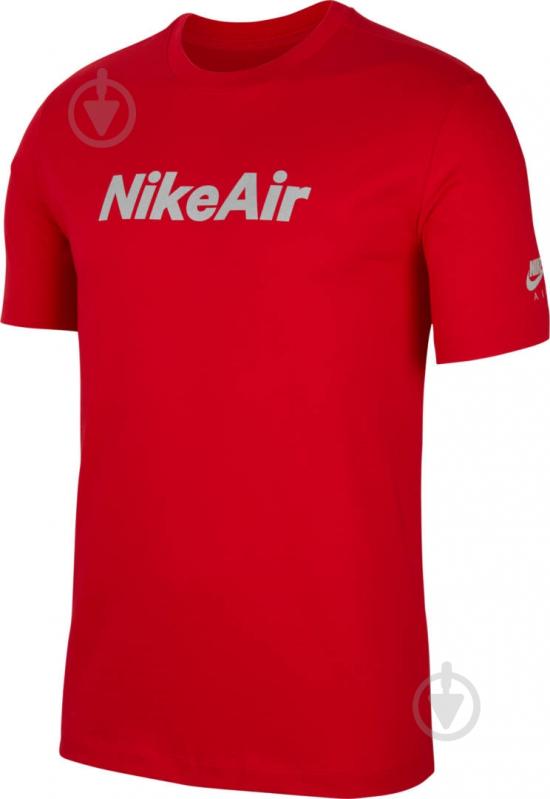 Футболка Nike M NSW SS TEE AIR HBR 1 CU7344-657 р.S червоний - фото 1