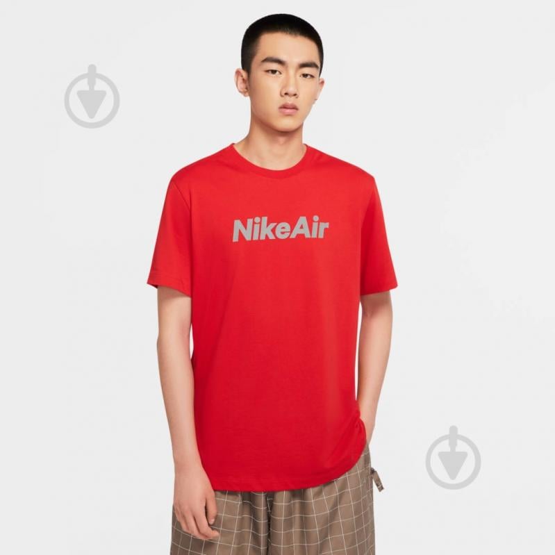 Футболка Nike M NSW SS TEE AIR HBR 1 CU7344-657 р.S червоний - фото 4