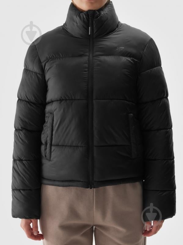 Пуховик женский зимний 4F DOWN JACKET F469 4FWAW24TDJAF469-20S р.S черный - фото 5