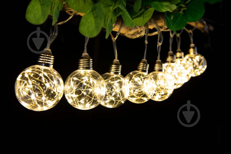 Електрогірлянда лінійна світлодіодна (LED) 9 ламп 8,6 м (QPD223402) - фото 1
