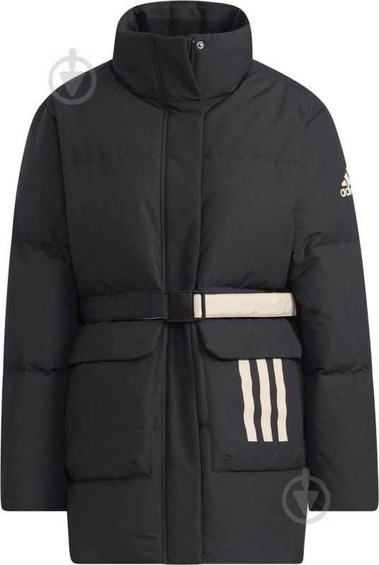 Пуховик жіночі зимові Adidas W BELT DWN JKT H23066 р.S чорний - фото 3