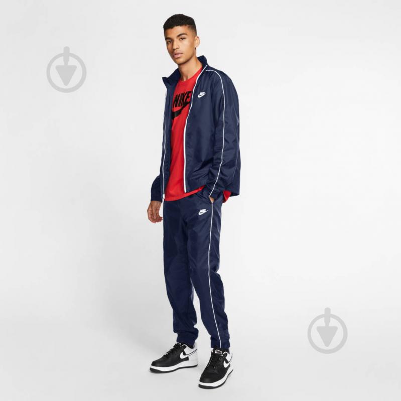 Спортивний костюм Nike M NSW CE TRK SUIT WVN BASIC BV3030-410 р. XL темно-синій - фото 7