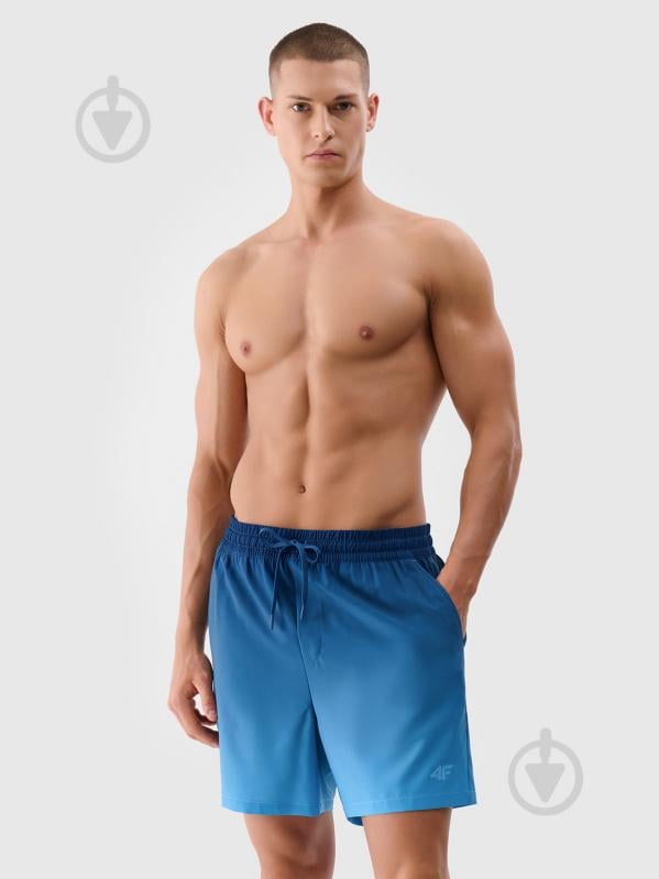 Шорти 4F BOARD SHORTS M132 4FWSS25UBDSM132-46S р. 2XL блакитний - фото 1