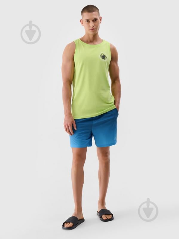 Шорти 4F BOARD SHORTS M132 4FWSS25UBDSM132-46S р. 2XL блакитний - фото 3