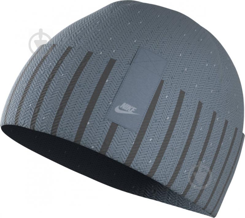 Шапка Nike U Nsw Beanie Cuffed Fut Utl CW6322-031 р.one size чорний - фото 3