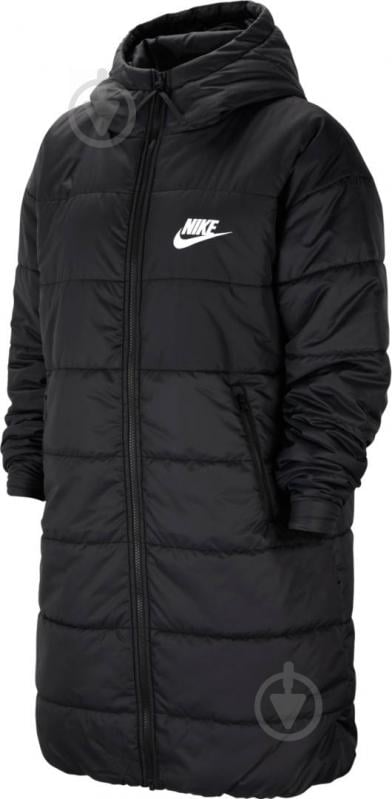 Пальто жіноче зимове Nike W NSW CORE SYN PARKA CZ1463-010 р.M чорне - фото 1