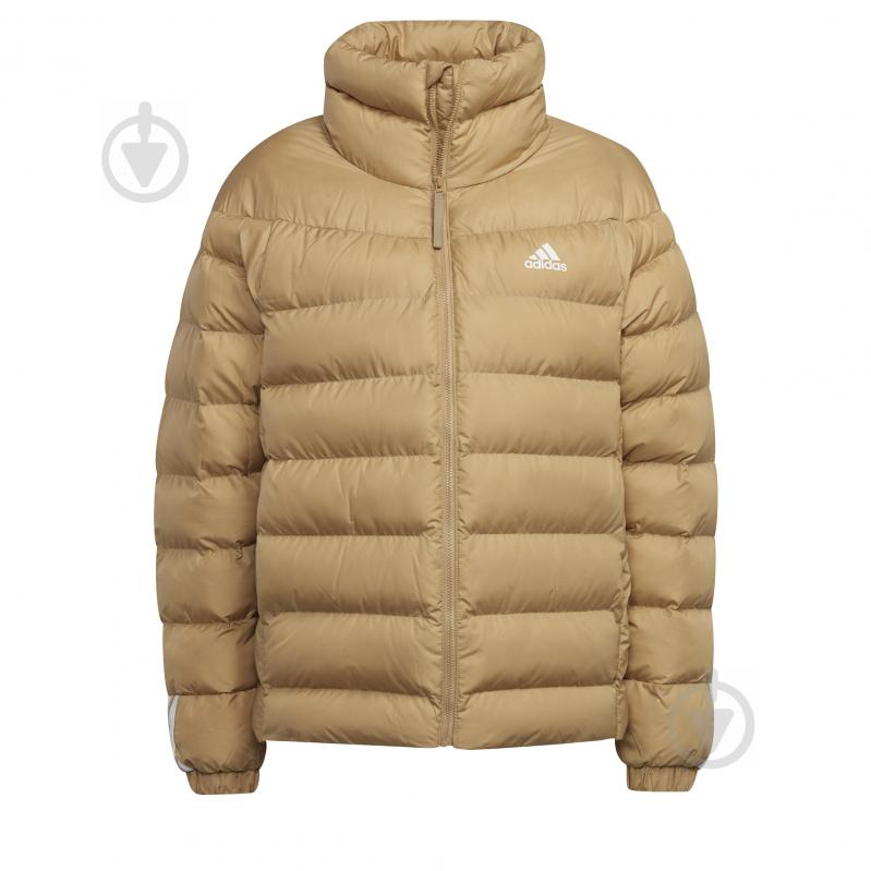 Пуховик жіночі зимові Adidas W ITAVIC M H J GQ2344 р.S бежевий - фото 4