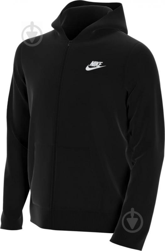 Джемпер Nike HOODIE FZ CLUB BV3699-010 р.XL черный - фото 3