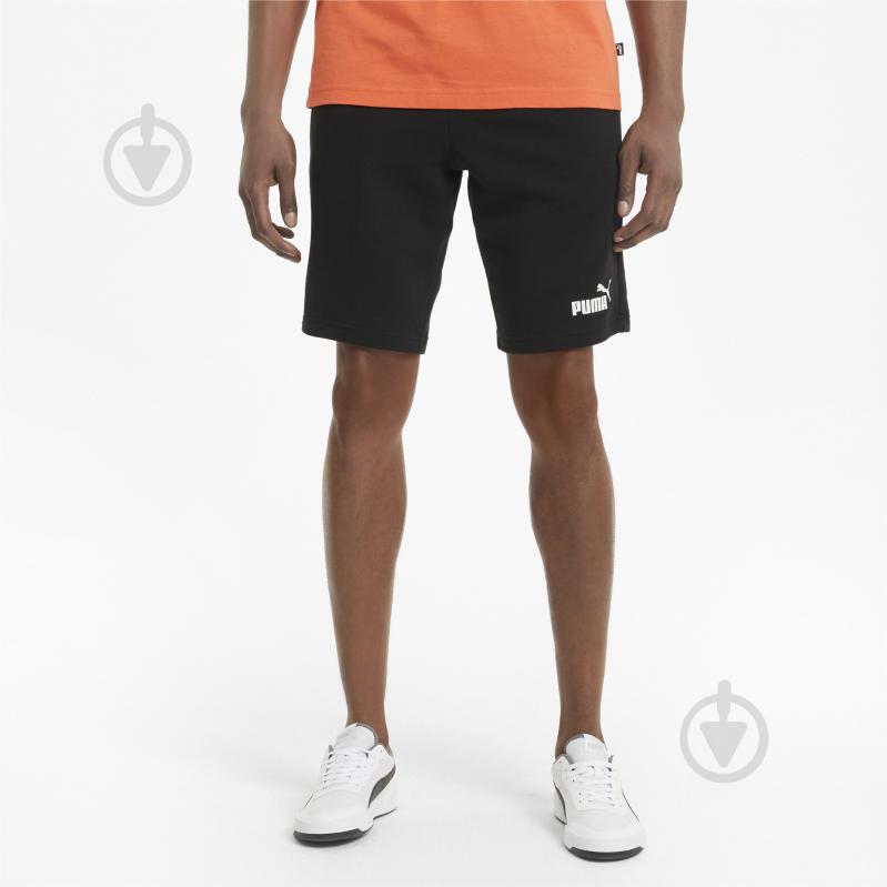 Шорти Puma ESS Shorts 58670901 р. M чорний - фото 1