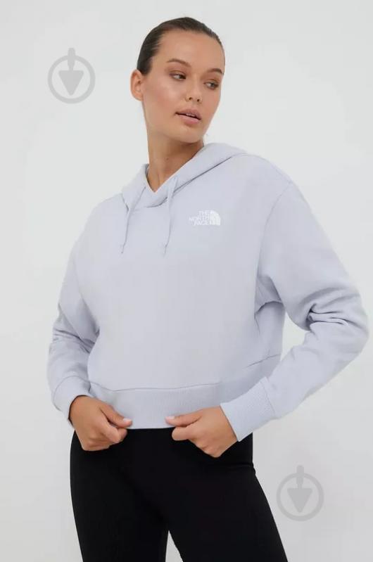 Джемпер THE NORTH FACE W TREND CROP HOODIE - EU NF0A5ICYI0E1 р.S голубой - фото 2