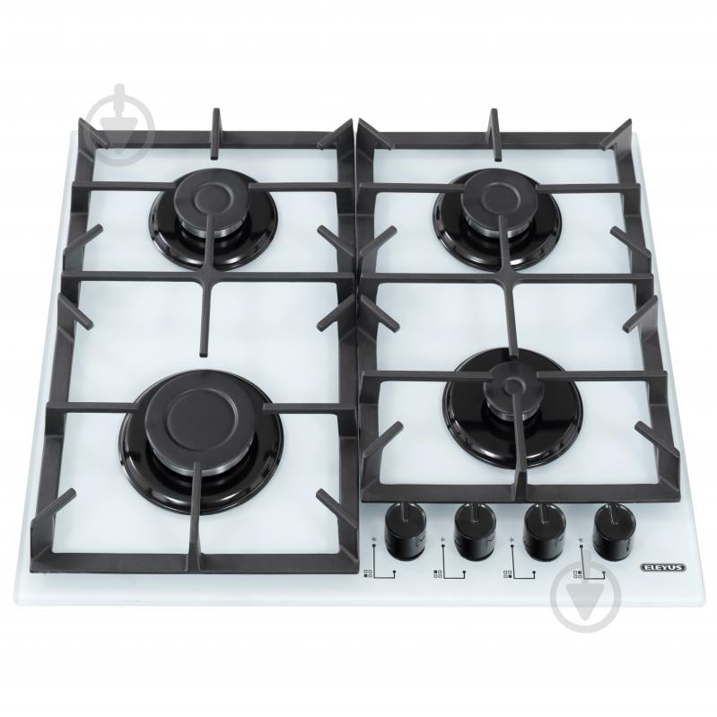 Варочная поверхность газовая Eleyus ALMADA 60 WH CF - фото 2 Варочная поверхность газовая Eleyus ALMADA 60 WH CF - фото 2