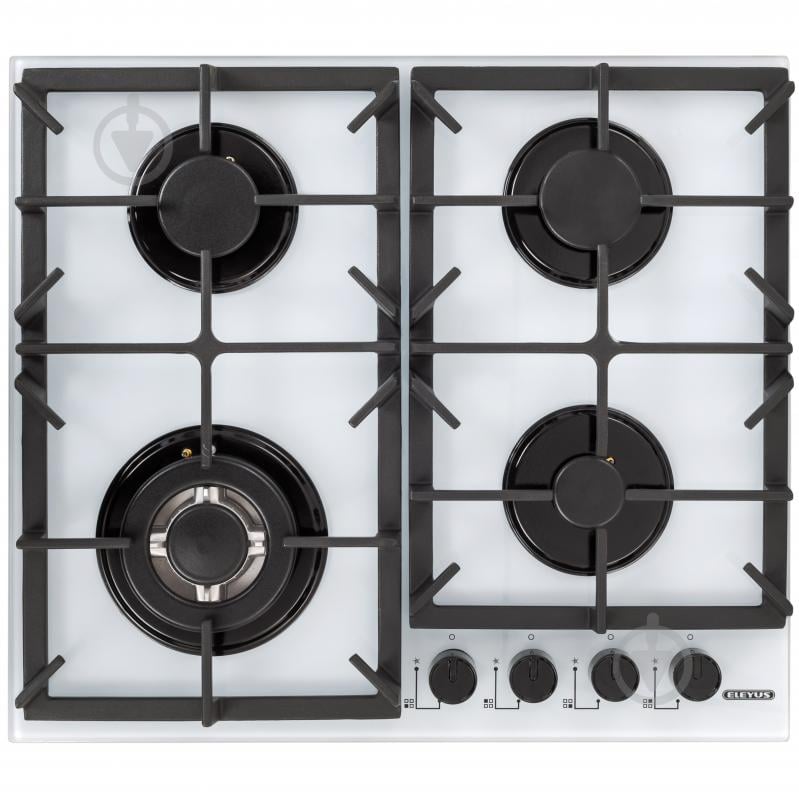 Варочная поверхность газовая Eleyus ALMADA 60 WH CTF - фото 1