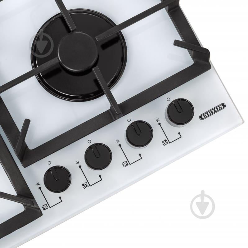 Варочная поверхность газовая Eleyus ALMADA 60 WH CTF - фото 5
