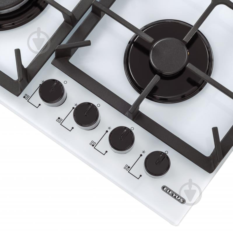 Варочная поверхность газовая Eleyus ALMADA 60 WH CTF - фото 8