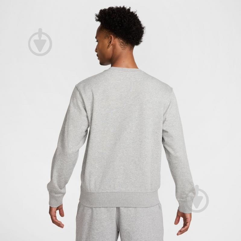 Свитшот Nike FN3888-063 р.XL серый - фото 2 Свитшот Nike FN3888-063 р.XL серый - фото 2