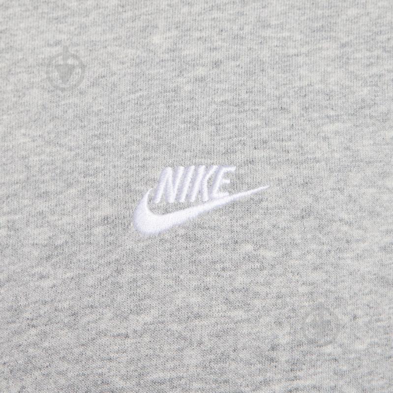 Свитшот Nike FN3888-063 р.XL серый - фото 4 Свитшот Nike FN3888-063 р.XL серый - фото 4
