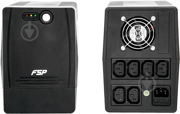 Джерело безперебійного живлення (ДБЖ) FSP DP850IEC - фото 4