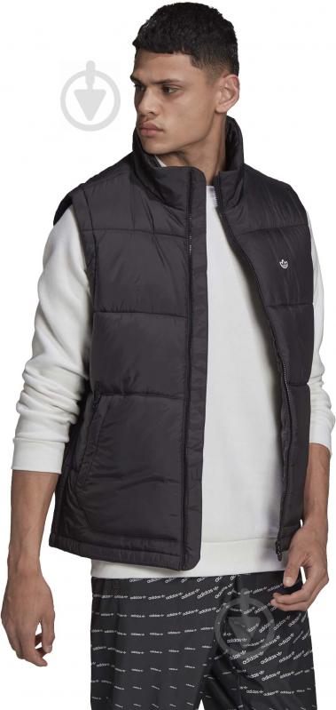 Жилет Adidas PADDED VEST H13558 р.M черный - фото 6