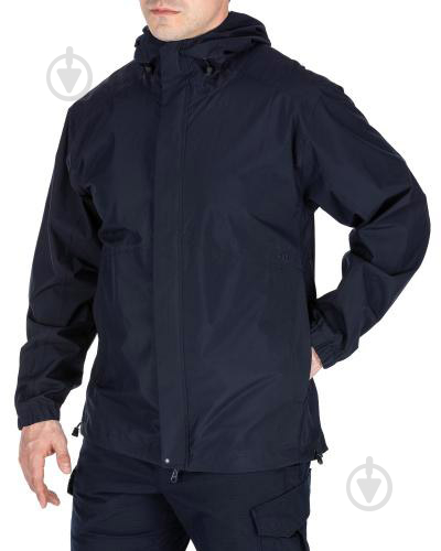 Куртка мужская демисезонная 5.11 Tactical штормовая Duty Rain Shell 48353-724 р.XXL dark navy - фото 2