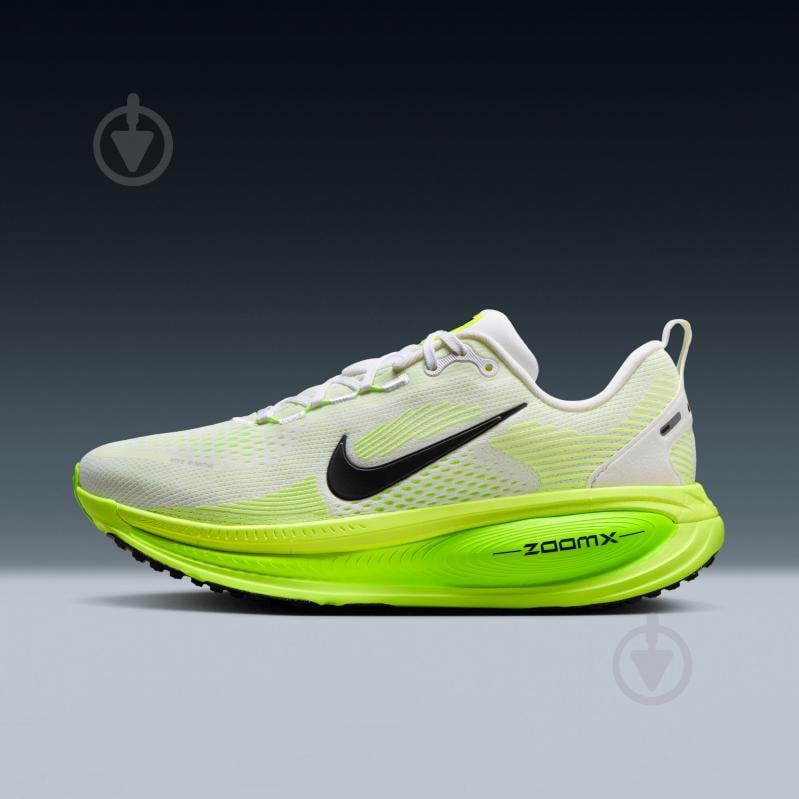 Кроссовки женские Nike W VOMERO 18 HM6804-102 р.41 бело-салатовые - фото 3