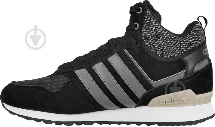 Кросівки чоловічі демісезонні Adidas 10XT Winter Mid BB9698 р.42 2/3 чорні - фото 1