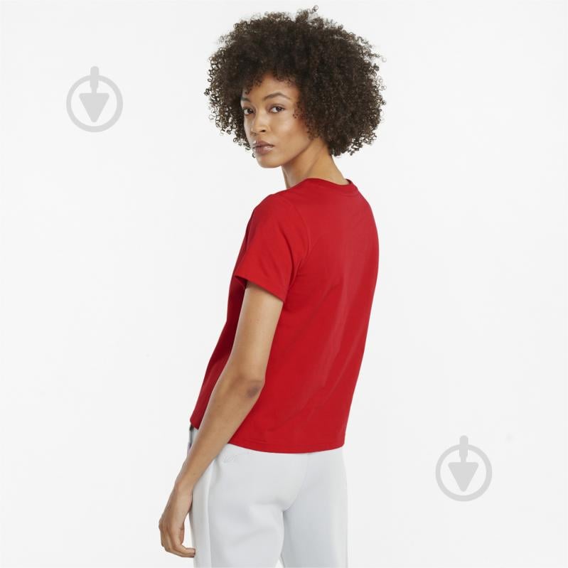 Футболка Puma Ferrari Style Wmn Shield Tee 59989212 р.S красный - фото 2