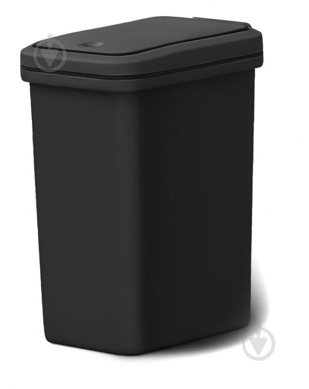 Відро для сміття MVM 15 л антрацит BIN-04 15L ANTHRACITE - фото 1