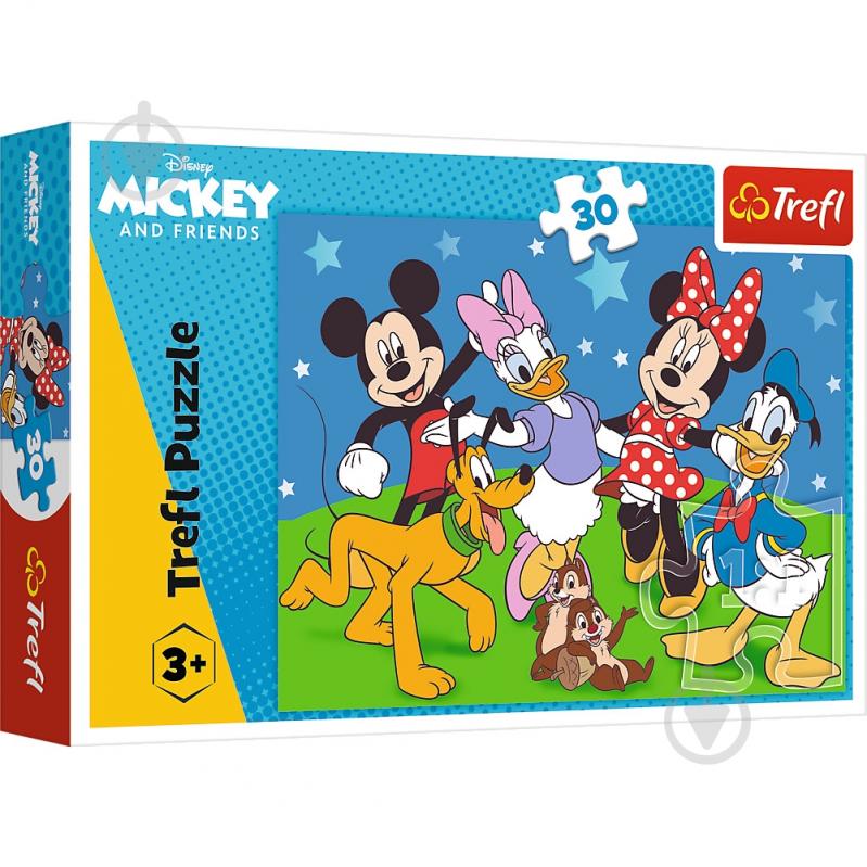 Пазлы Trefl Mickey&friends Мышиные дела 30 элементов 18309 - фото 1 Пазлы Trefl Mickey&friends Мышиные дела 30 элементов 18309 - фото 1