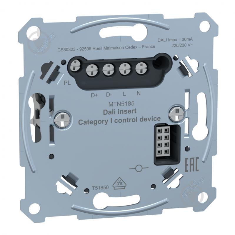 Механізм світлорегулятора Merten DALI PlusLink 20 IP сірий MTN5185-0000 - фото 1