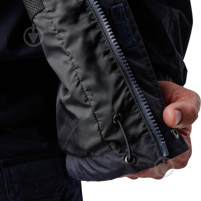 Куртка чоловіча демісезонна 5.11 Tactical TacDry Rain Shell 2.0 48372-724 р.L dark navy - фото 9