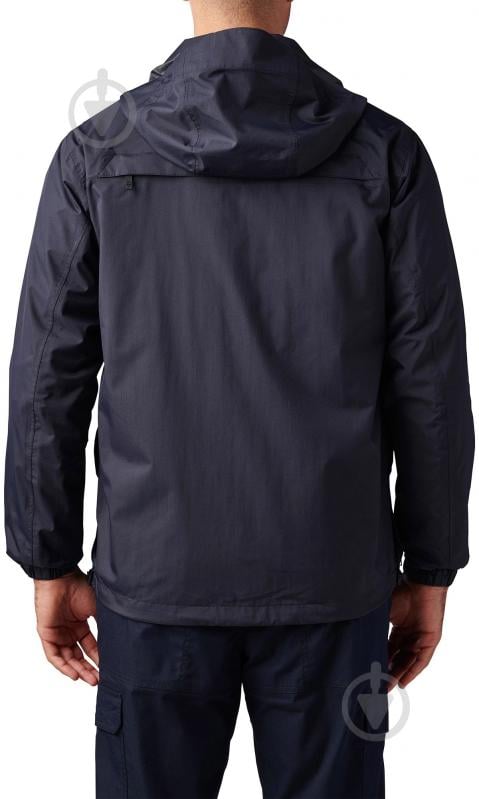 Куртка чоловіча демісезонна 5.11 Tactical TacDry Rain Shell 2.0 48372-724 р.M dark navy - фото 2