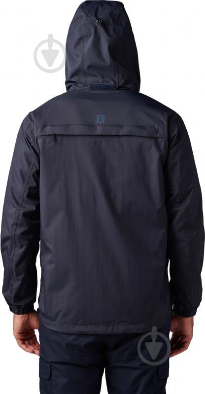 Куртка чоловіча демісезонна 5.11 Tactical TacDry Rain Shell 2.0 48372-724 р.M dark navy - фото 5