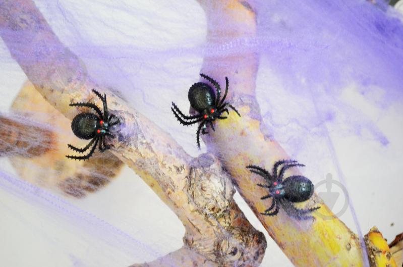 Набор декоративный Черные пауки 973286 10 шт. YES - фото 1