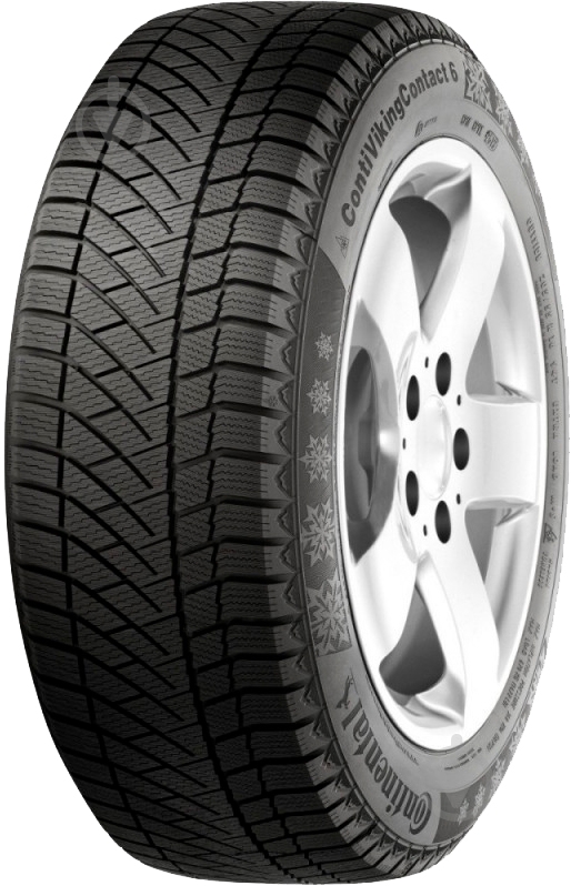 Шина Continental 245/50 R18 100 T нешипованая зима - фото 1