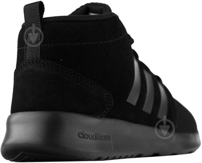 Кроссовки женские демисезонные Adidas Cf Qt Racer Mid W AQ1625 р.37 1/3 черные - фото 4