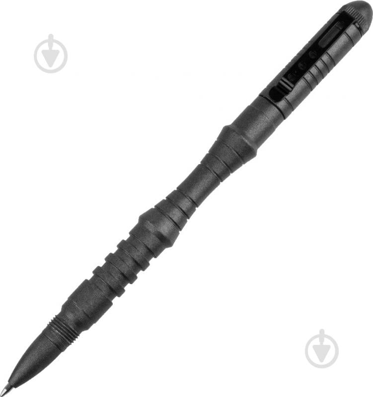 Ручка тактическая MilTec Tactical Pen Black 16 см (15990002) - фото 2